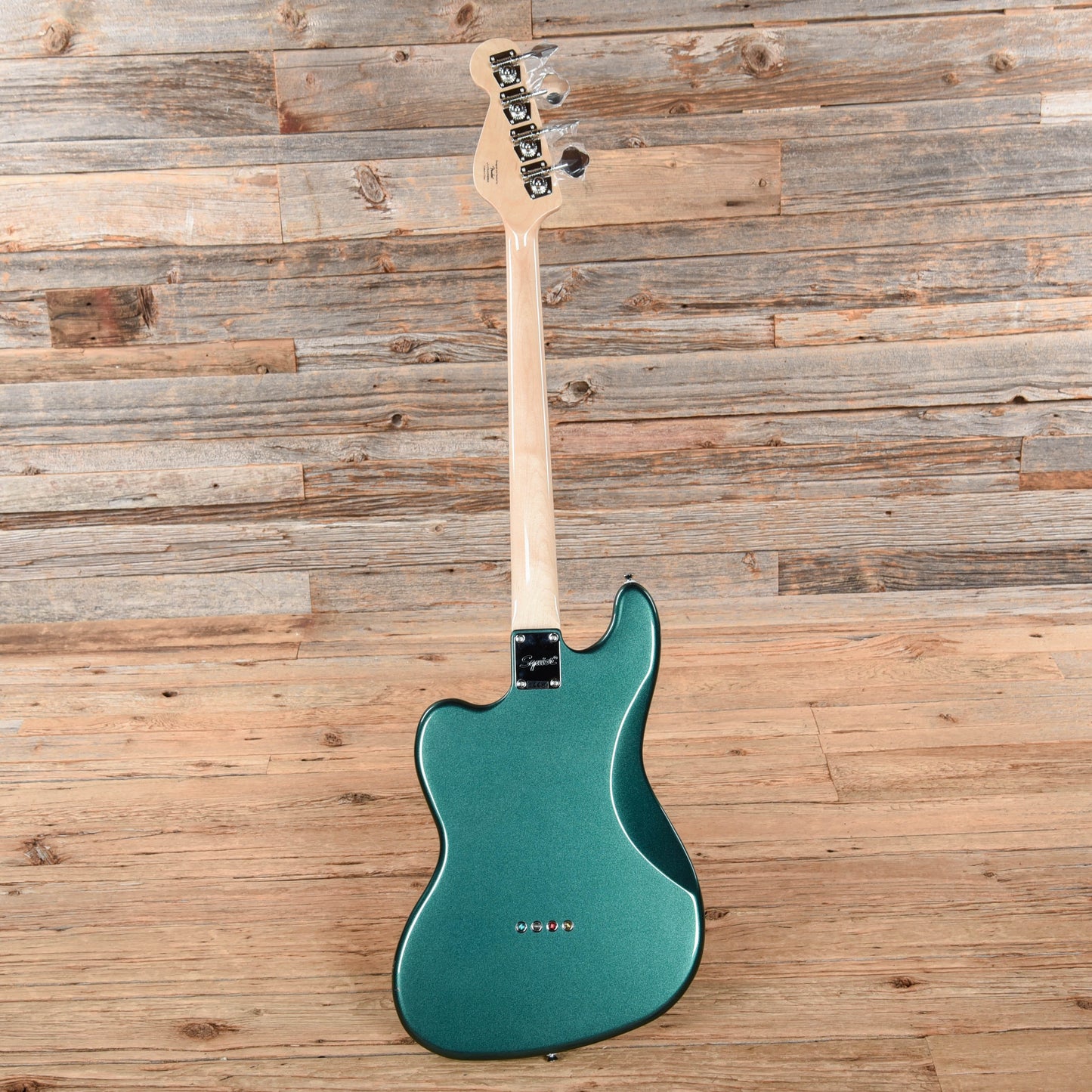 Squier Paranormal Rascal Bass HH Sherwood Green Bass Guitars / 4-String
