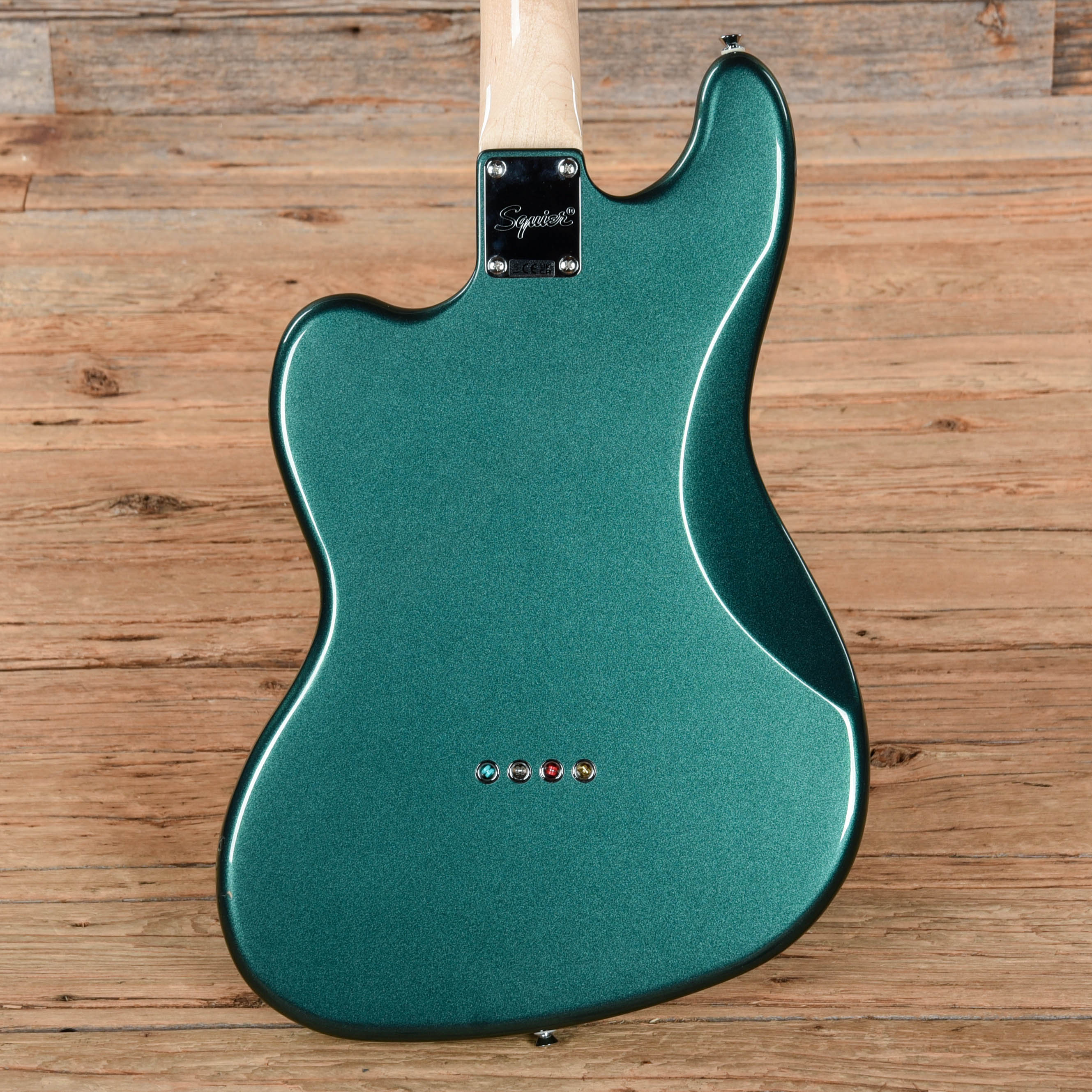 Squier Paranormal Rascal Bass HH Sherwood Green Bass Guitars / 4-String