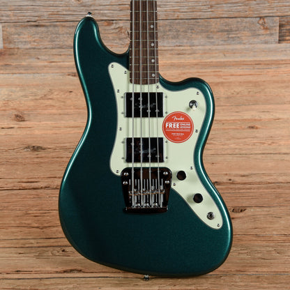 Squier Paranormal Rascal Bass HH Sherwood Green Bass Guitars / 4-String
