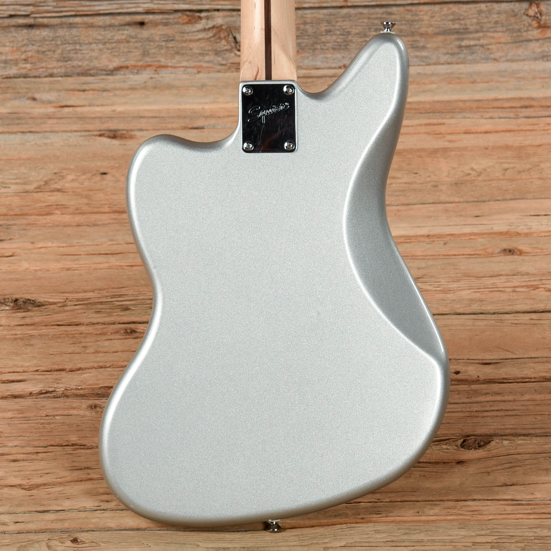 Squier Vintage Modified Jaguar Bass Special Silver 2015 Bass Guitars / 4-String