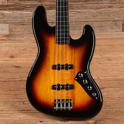 Squier Vintage Modified Jazz Bass Fretless Sunburst 2018 Bass Guitars / 4-String