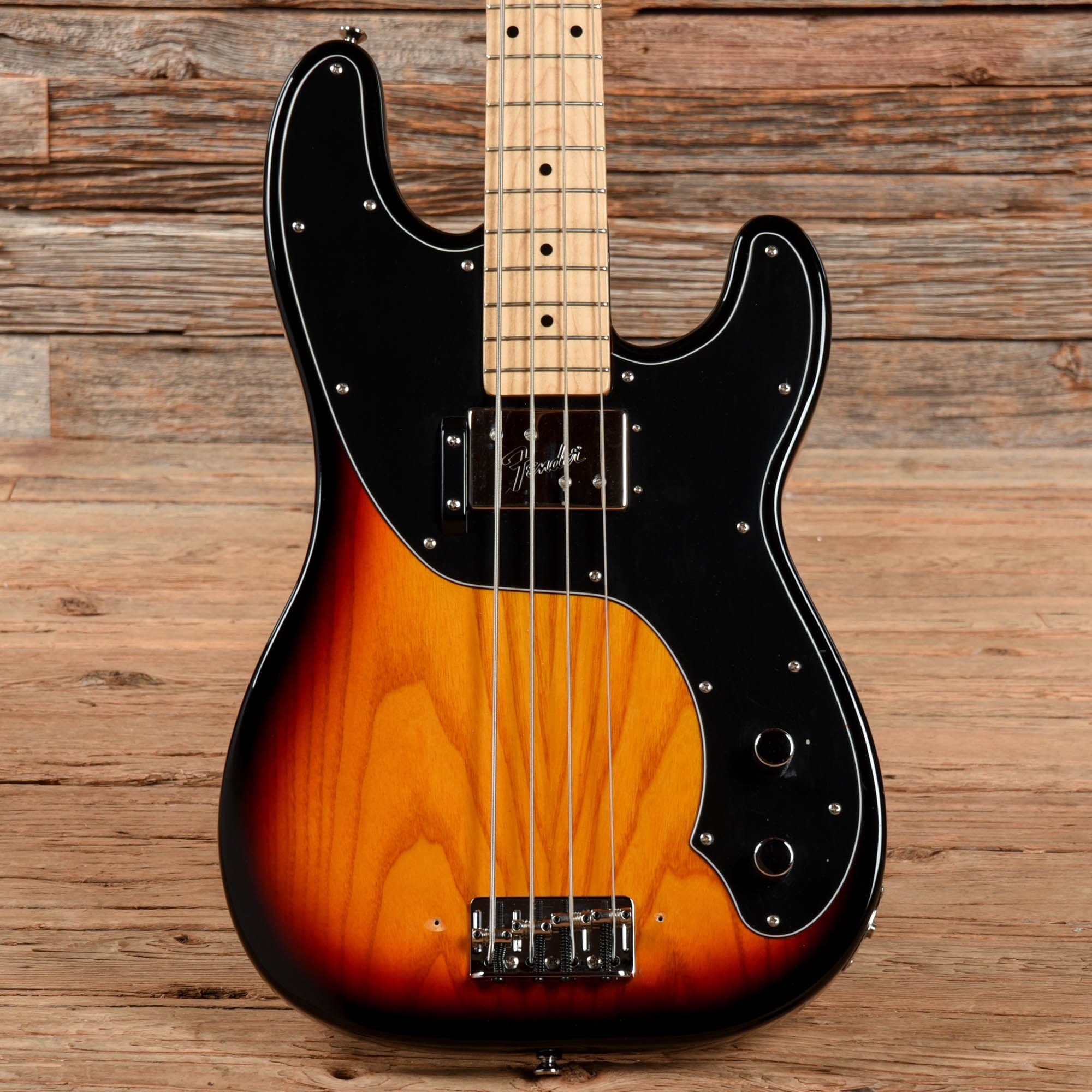 Squier Vintage Modified Precision Bass TB Sunburst – Chicago Music Exchange
