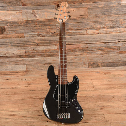Squier Affinity Jazz Bass VI Black 2024 Bass Guitars / 5-String or More