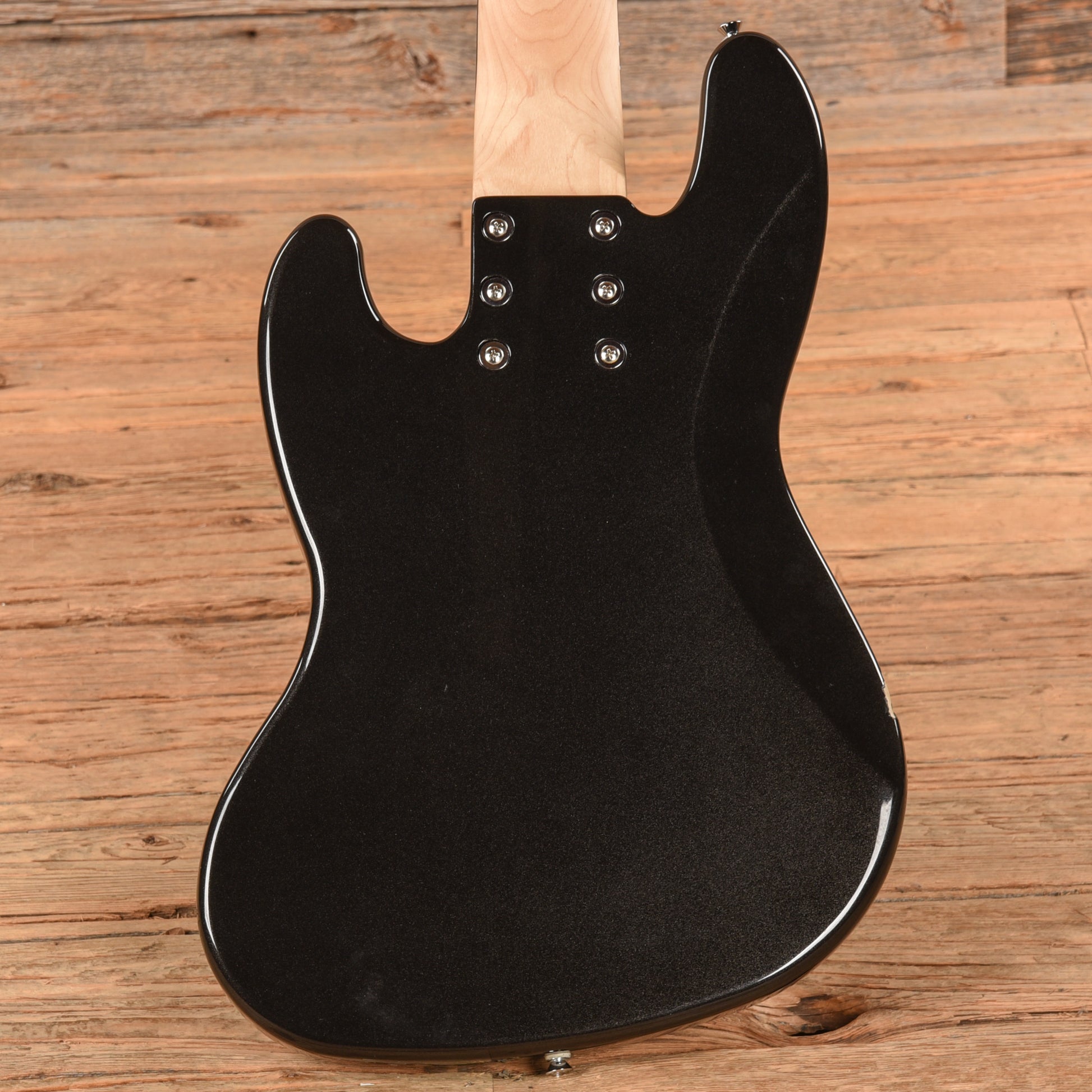 Squier Affinity Jazz Bass VI Black 2024 Bass Guitars / 5-String or More