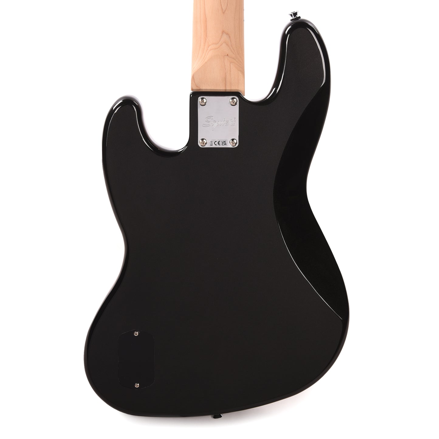 Squier Affinity Series Active Jazz Bass V Black Metallic Bass Guitars / 5-String or More