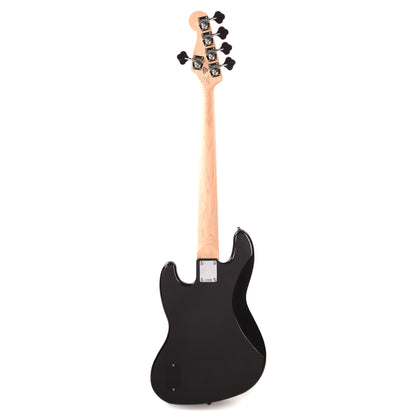 Squier Affinity Series Active Jazz Bass V Black Metallic Bass Guitars / 5-String or More