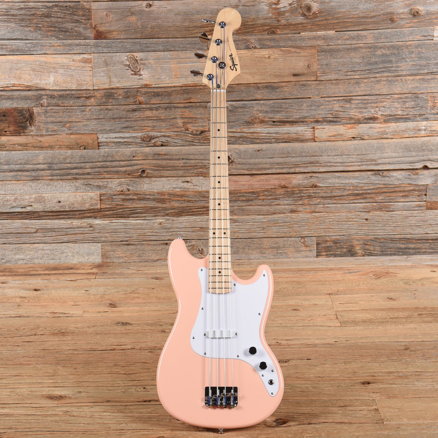 Squier Affinity Series Bronco Shell Pink 2023 Bass Guitars / 5-String or More