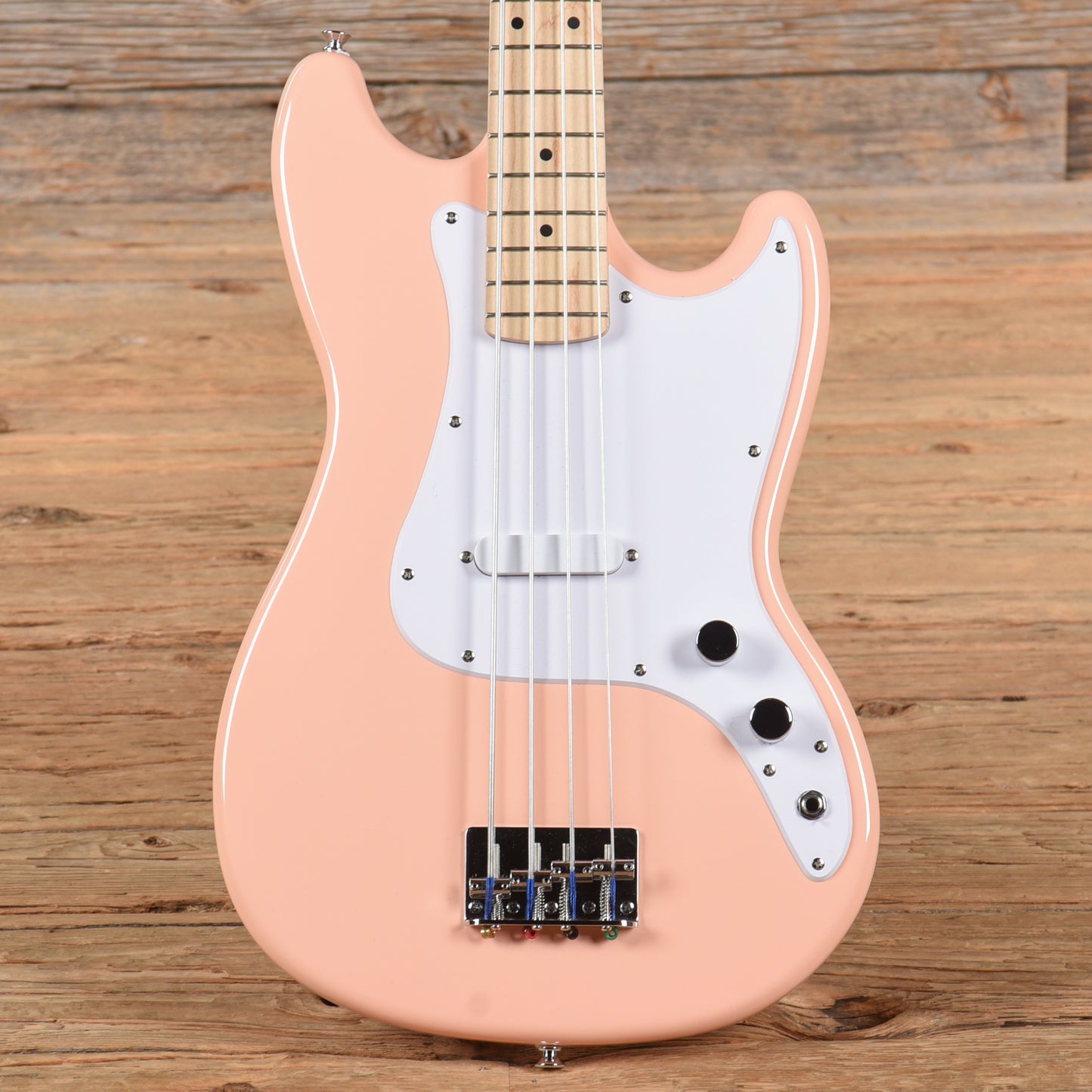 Squier Affinity Series Bronco Shell Pink 2023 Bass Guitars / 5-String or More