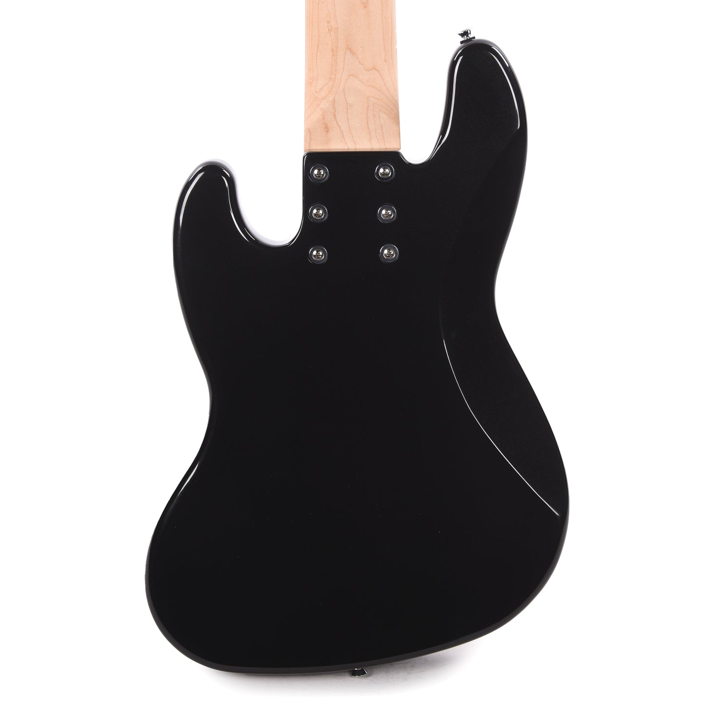 Squier Affinity Series Jazz Bass VI Black Metallic Bass Guitars / 5-String or More