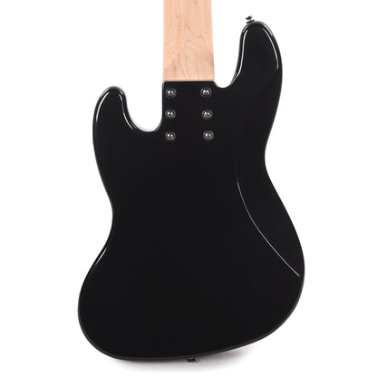 Squier Affinity Series Jazz Bass VI Black Metallic Bass Guitars / 5-String or More
