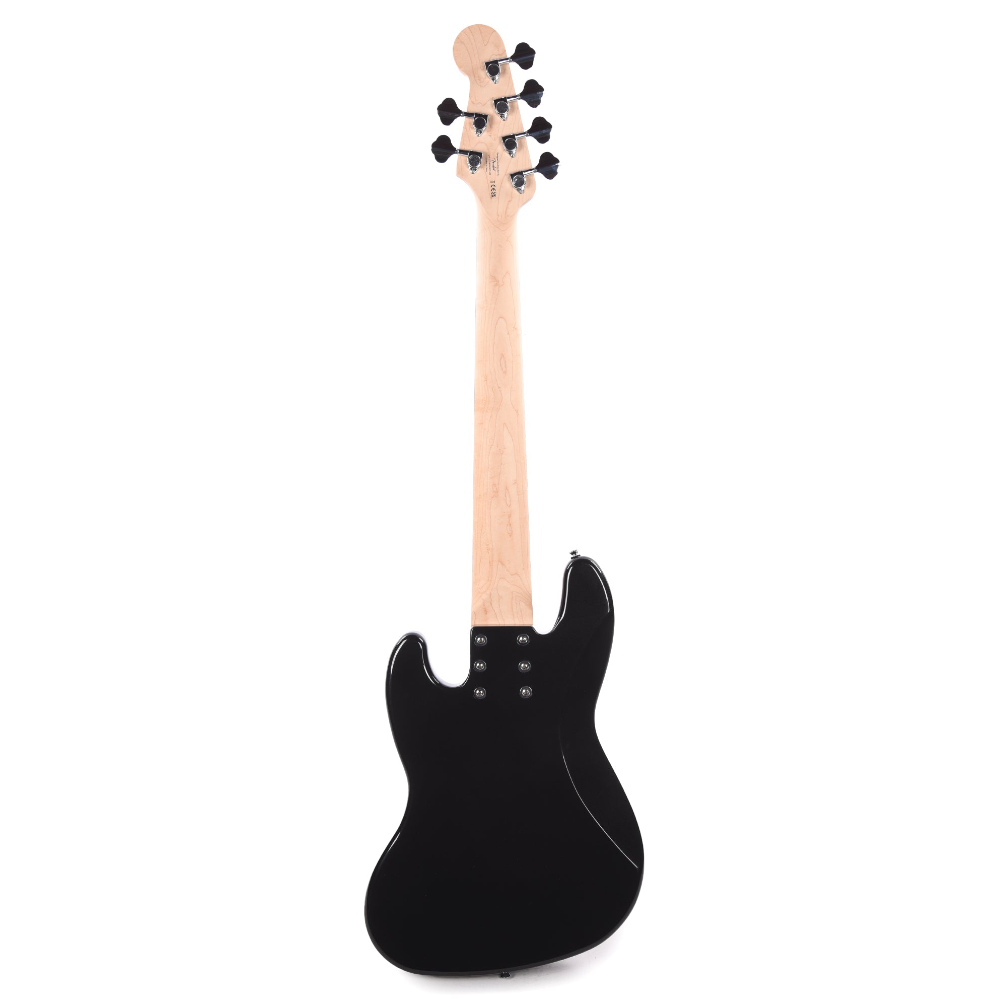 Squier Affinity Series Jazz Bass VI Black Metallic Bass Guitars / 5-String or More