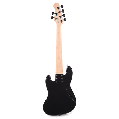 Squier Affinity Series Jazz Bass VI Black Metallic Bass Guitars / 5-String or More