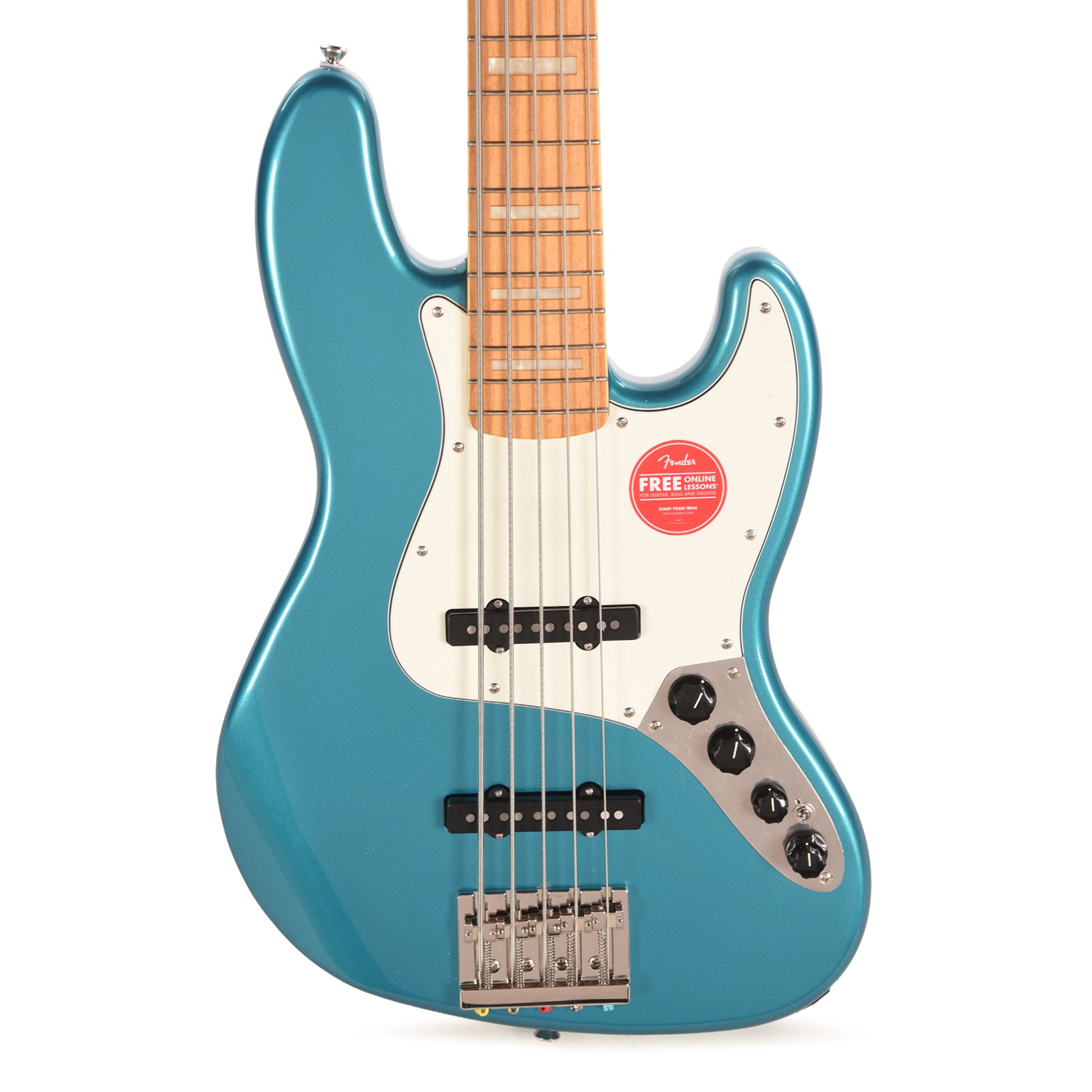 Squier Classic Vibe Active '70s Jazz Bass 5-String V Ocean Turquoise Bass Guitars / 5-String or More