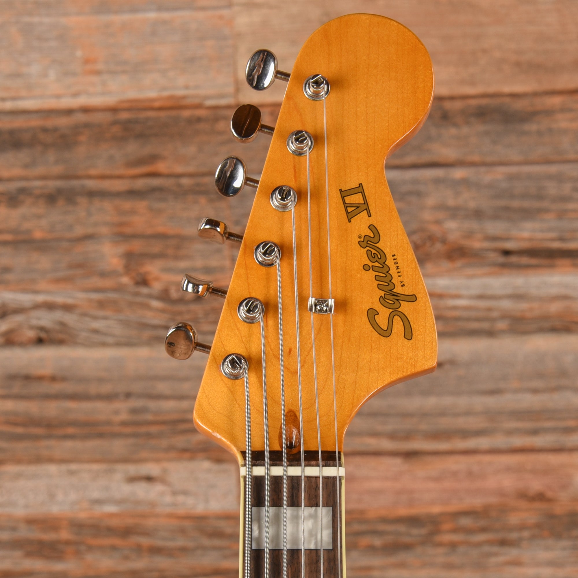 Squier Classic Vibe Bass VI Black 2020 Bass Guitars / 5-String or More