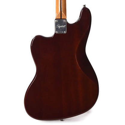 Squier Classic Vibe Bass VI Maple Neck Walnut w/Black Blocks/Binding & 3-Ply Black Bass Guitars / 5-String or More