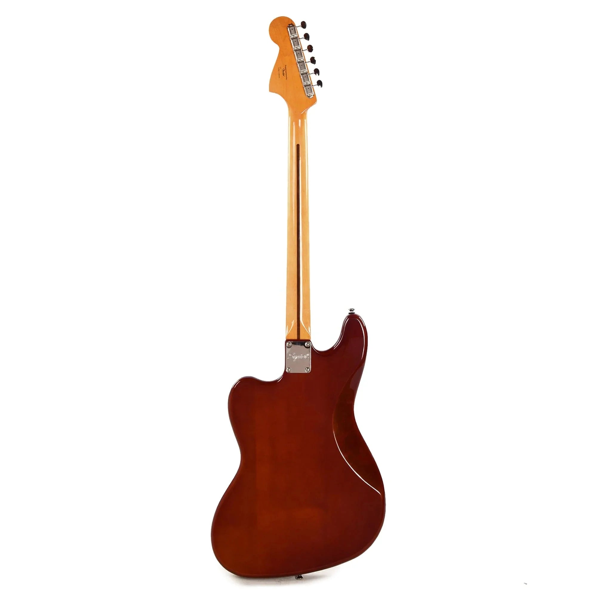 Squier Classic Vibe Bass VI Maple Neck Walnut w/Black Blocks/Binding & 3-Ply Black Bass Guitars / 5-String or More