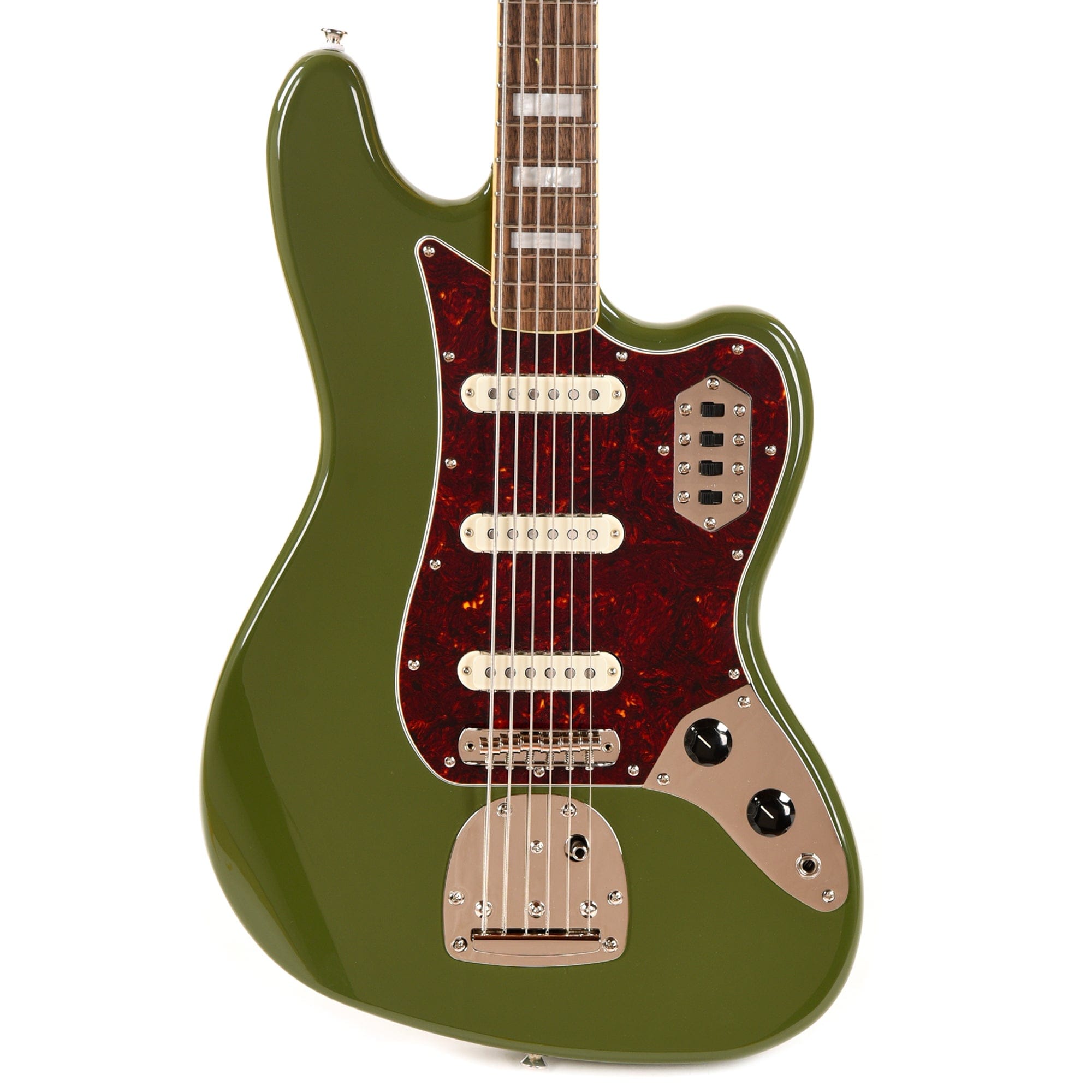 Squier Classic Vibe Bass VI Olive Bass Guitars / 5-String or More