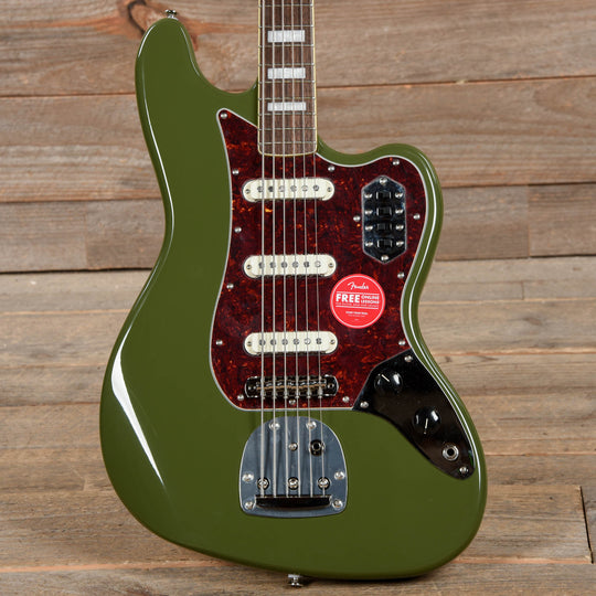 Squier Classic Vibe Bass VI Olive Bass Guitars / 5-String or More