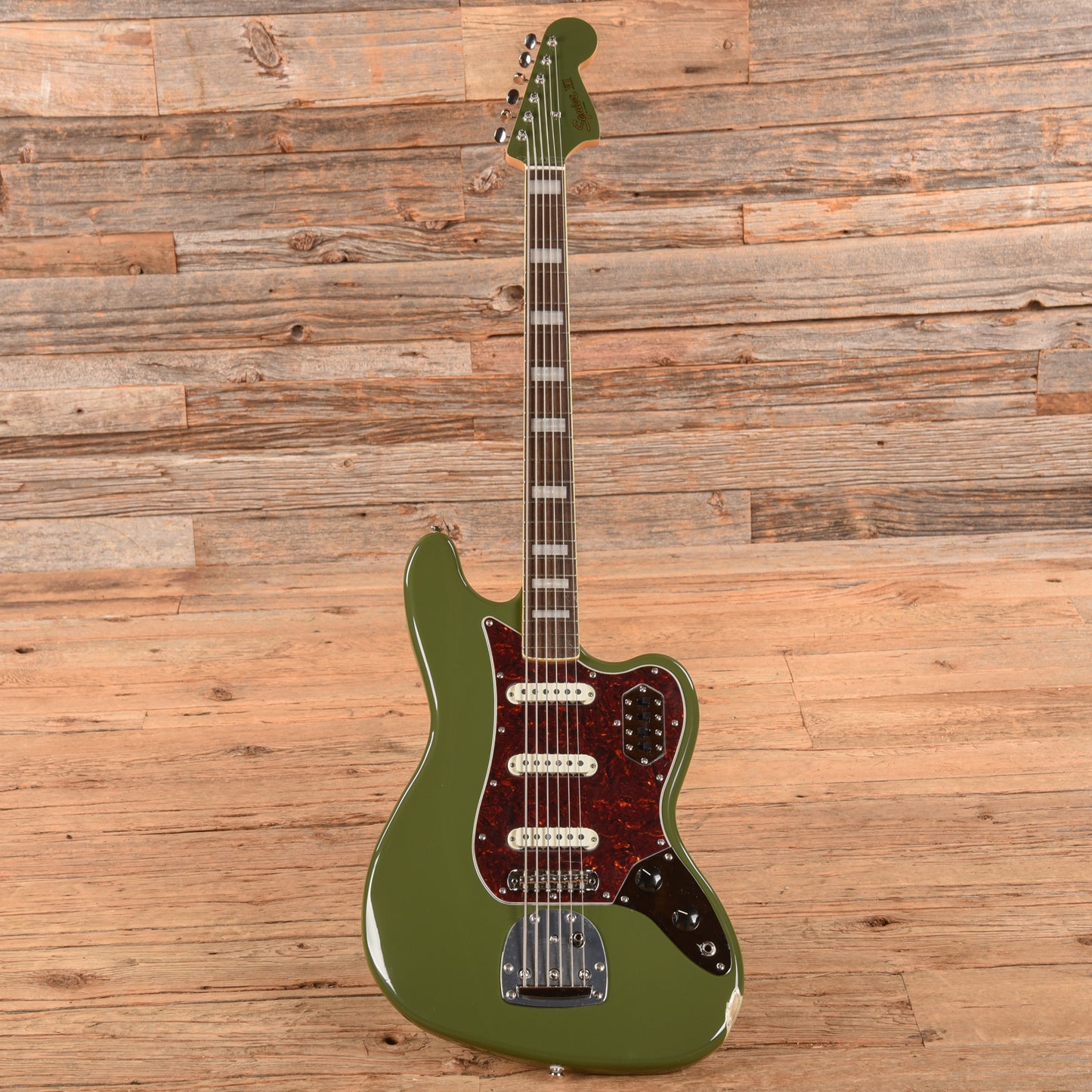 Squier Classic Vibe Bass VI Olive Bass Guitars / 5-String or More