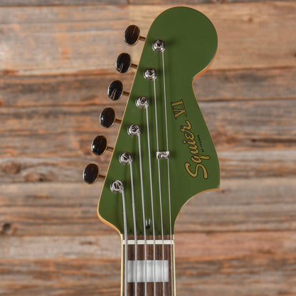 Squier Classic Vibe Bass VI Olive Bass Guitars / 5-String or More