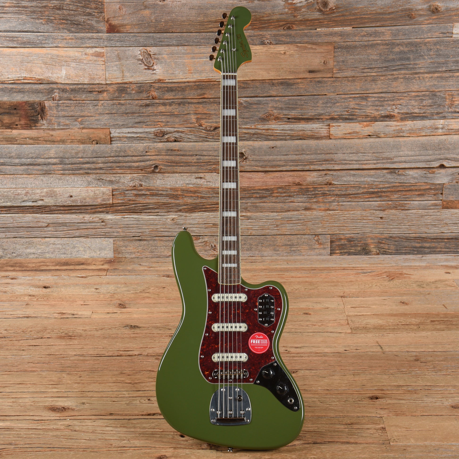 Squier Classic Vibe Bass VI Olive Bass Guitars / 5-String or More