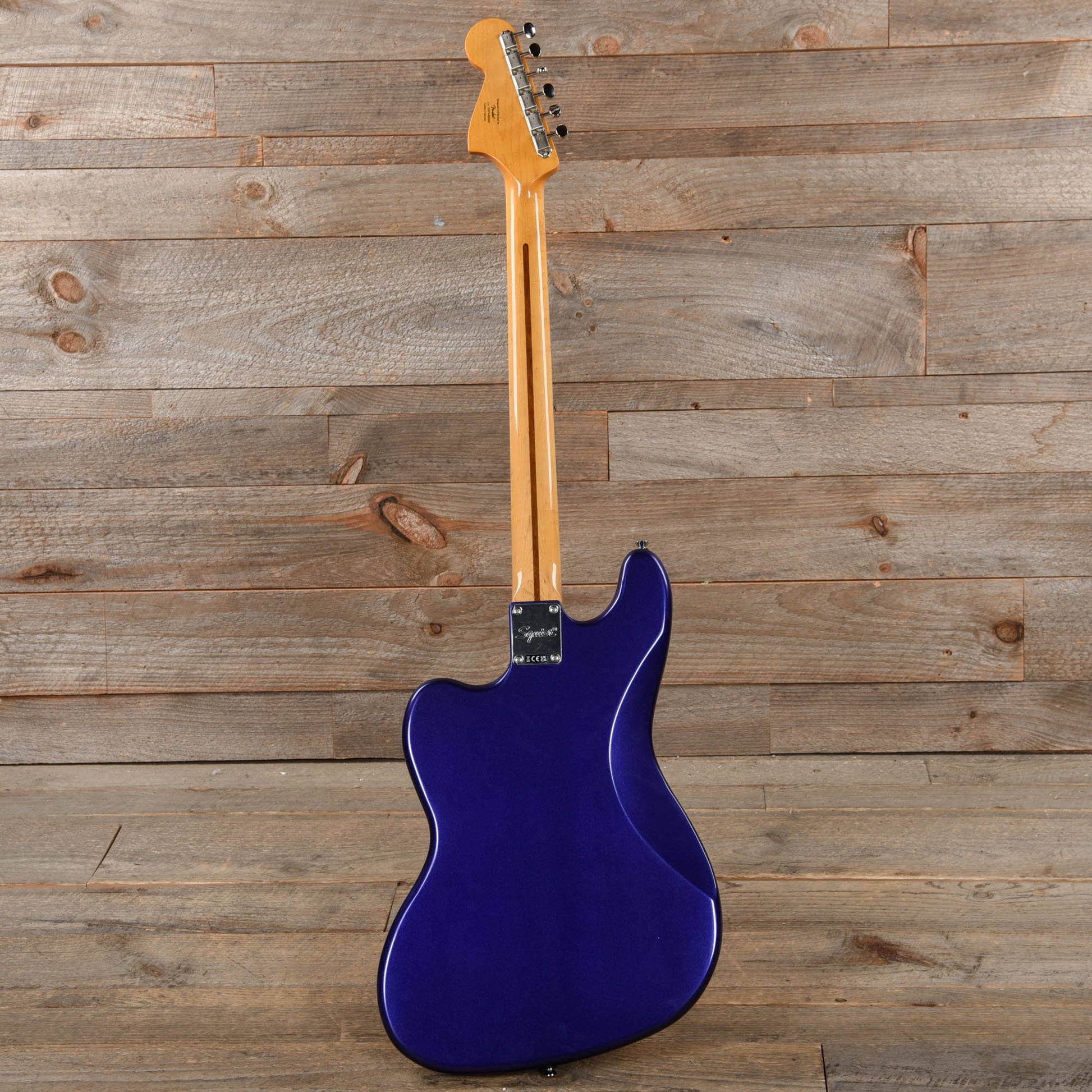 Squier Classic Vibe Bass VI Purple Metallic w/Matching Headcap Bass Guitars / 5-String or More