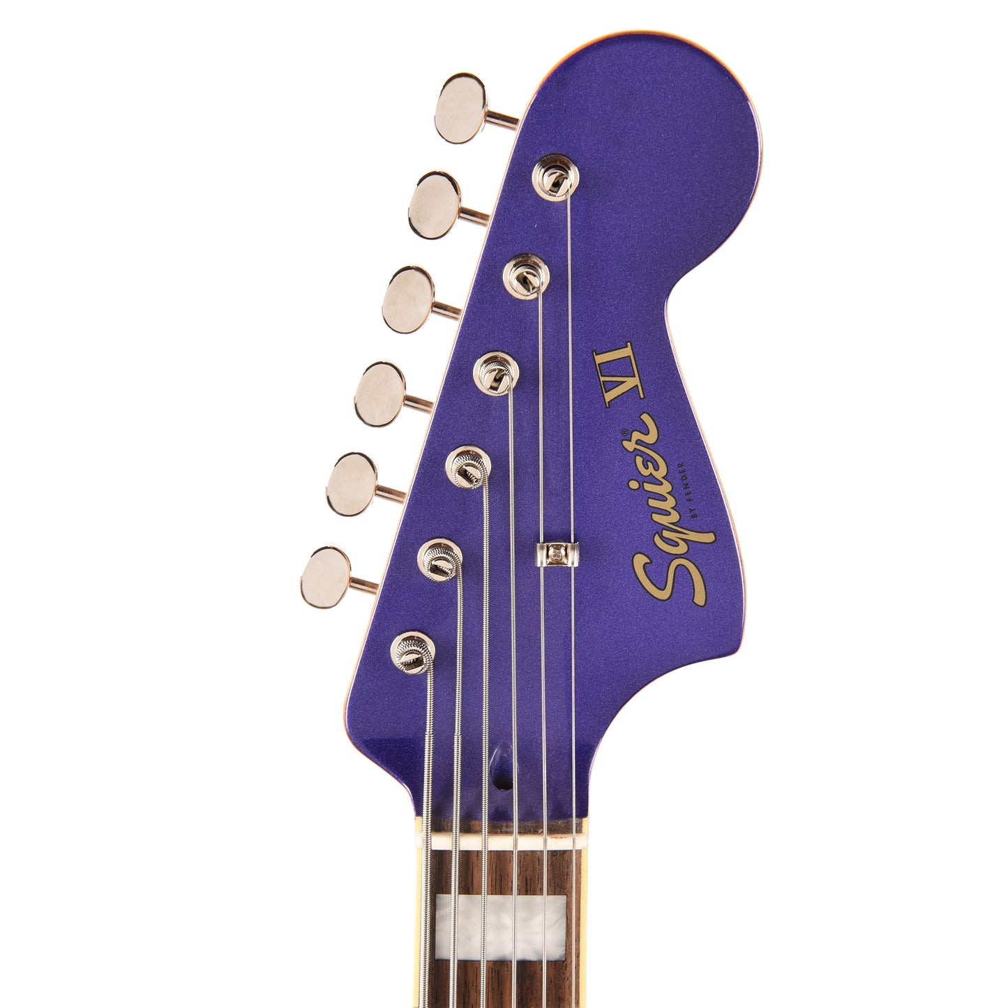 Squier Classic Vibe Bass VI Purple Metallic w/Matching Headcap Bass Guitars / 5-String or More