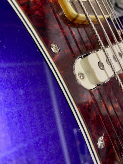 Squier Classic Vibe Bass VI Purple Metallic w/Matching Headcap Bass Guitars / 5-String or More
