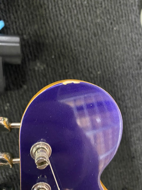 Squier Classic Vibe Bass VI Purple Metallic w/Matching Headcap Bass Guitars / 5-String or More