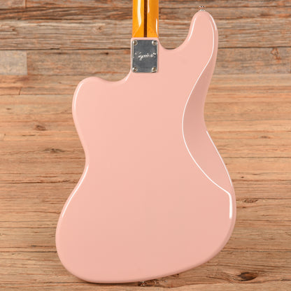 Squier Classic Vibe Bass VI Shell Pink w/Matching Headcap & 3-Ply Parchment Pickguard Bass Guitars / 5-String or More