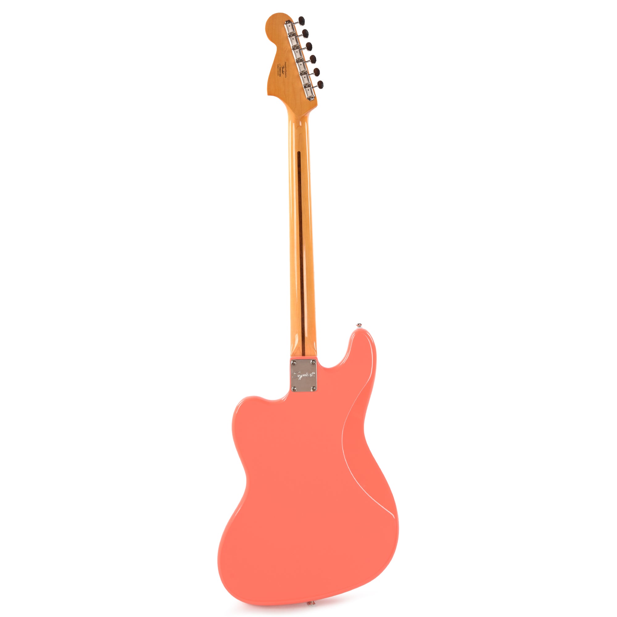 Squier Classic Vibe Bass VI Tahitian Coral Bass Guitars / 5-String or More