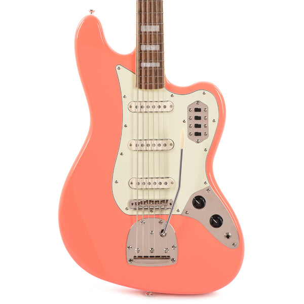 Squier Classic Vibe Bass VI Tahitian Coral – Chicago Music Exchange