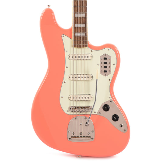Squier Classic Vibe Bass VI Tahitian Coral Bass Guitars / 5-String or More