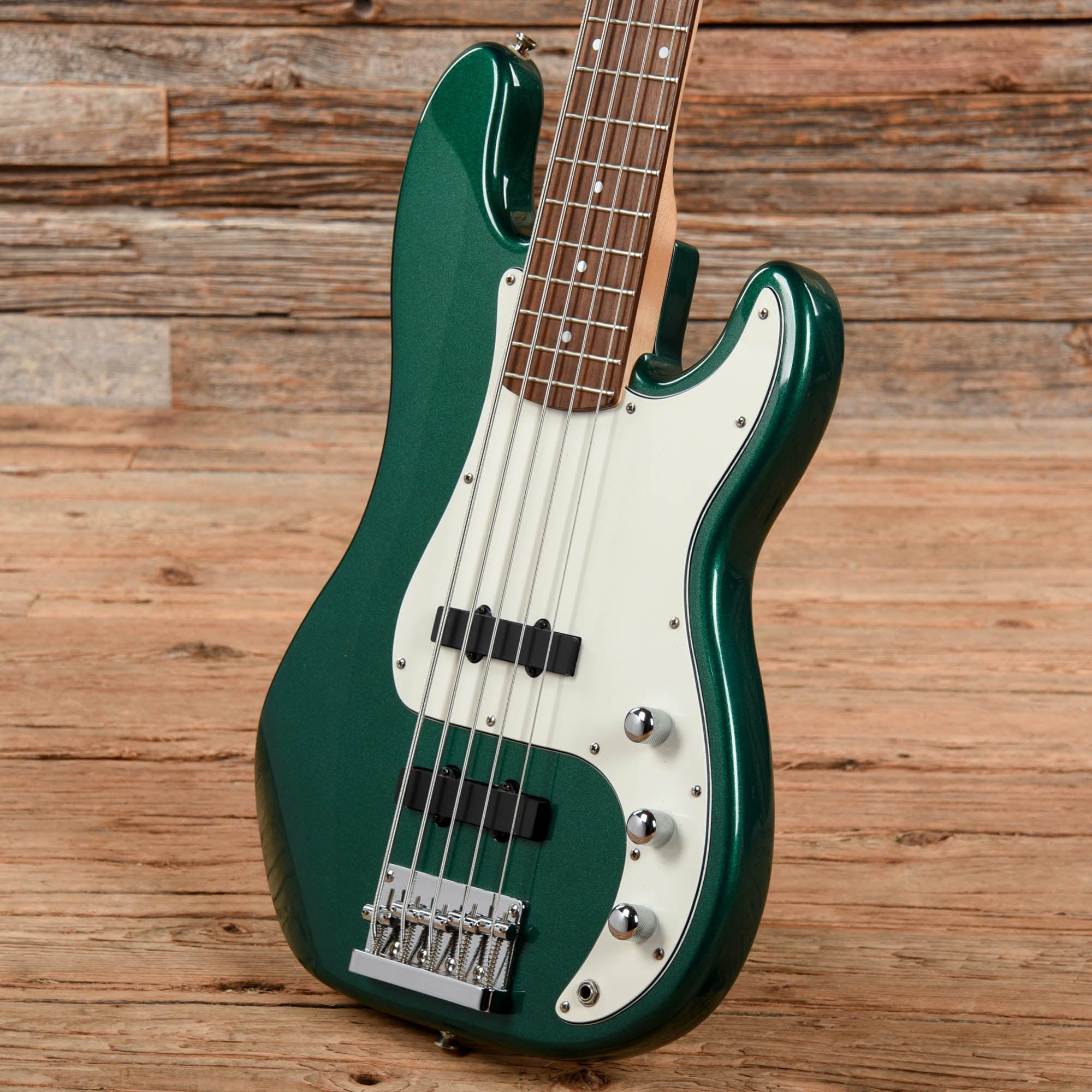 Squier Standard Precision Bass Special 5 Green Metallic 2000