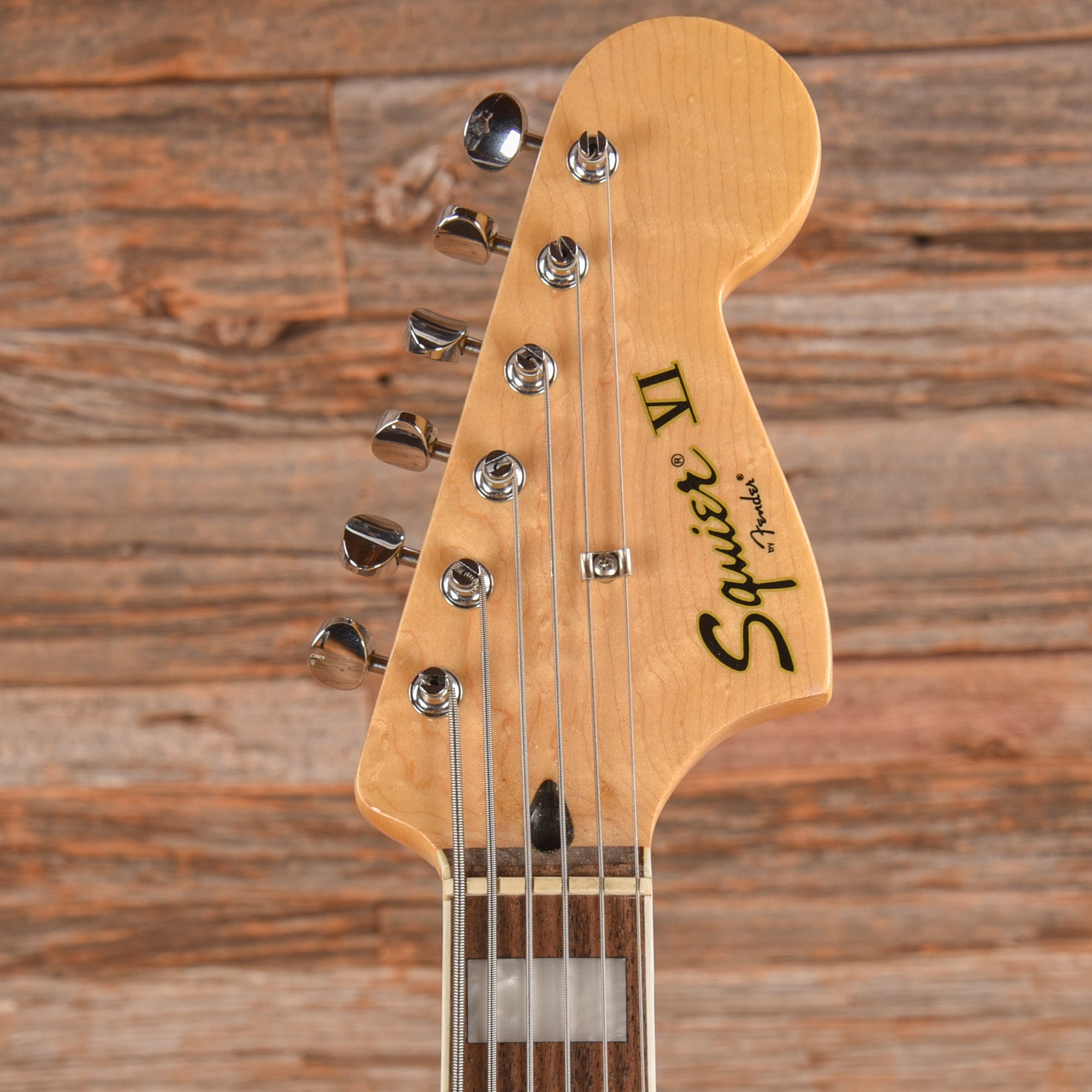 Squier Vintage Modified Bass VI White 2020 Bass Guitars / 5-String or More