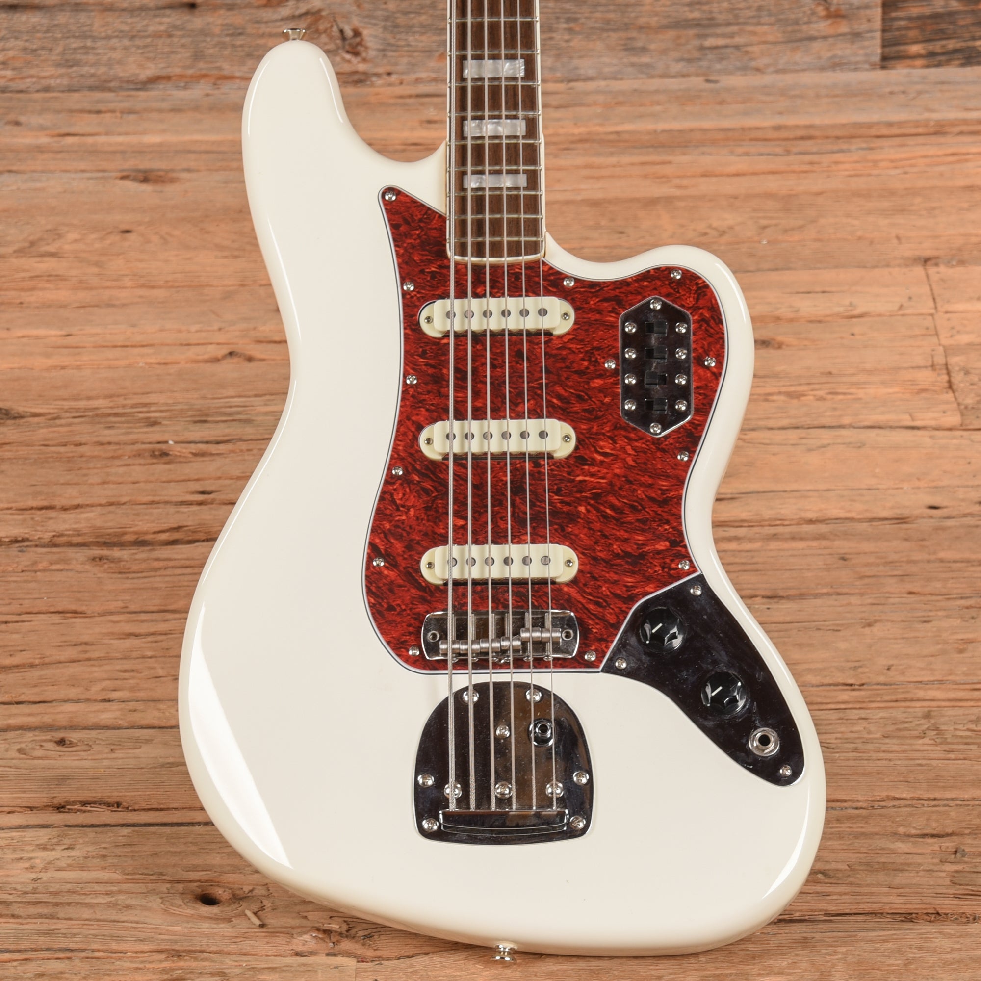 Squier Vintage Modified Bass VI White 2020 Bass Guitars / 5-String or More