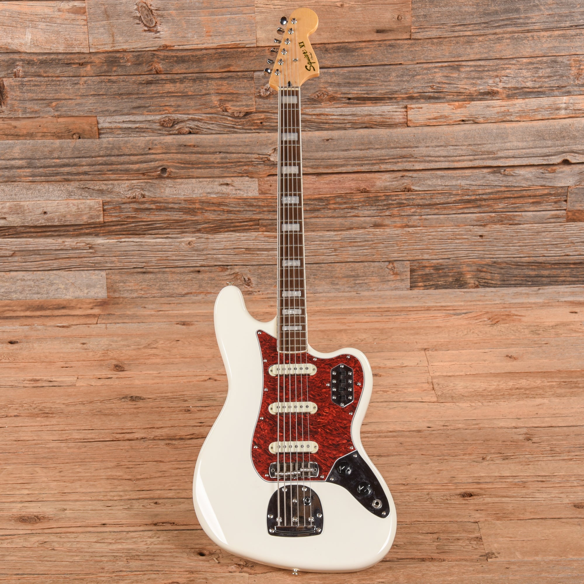 Squier Vintage Modified Bass VI White 2020 Bass Guitars / 5-String or More