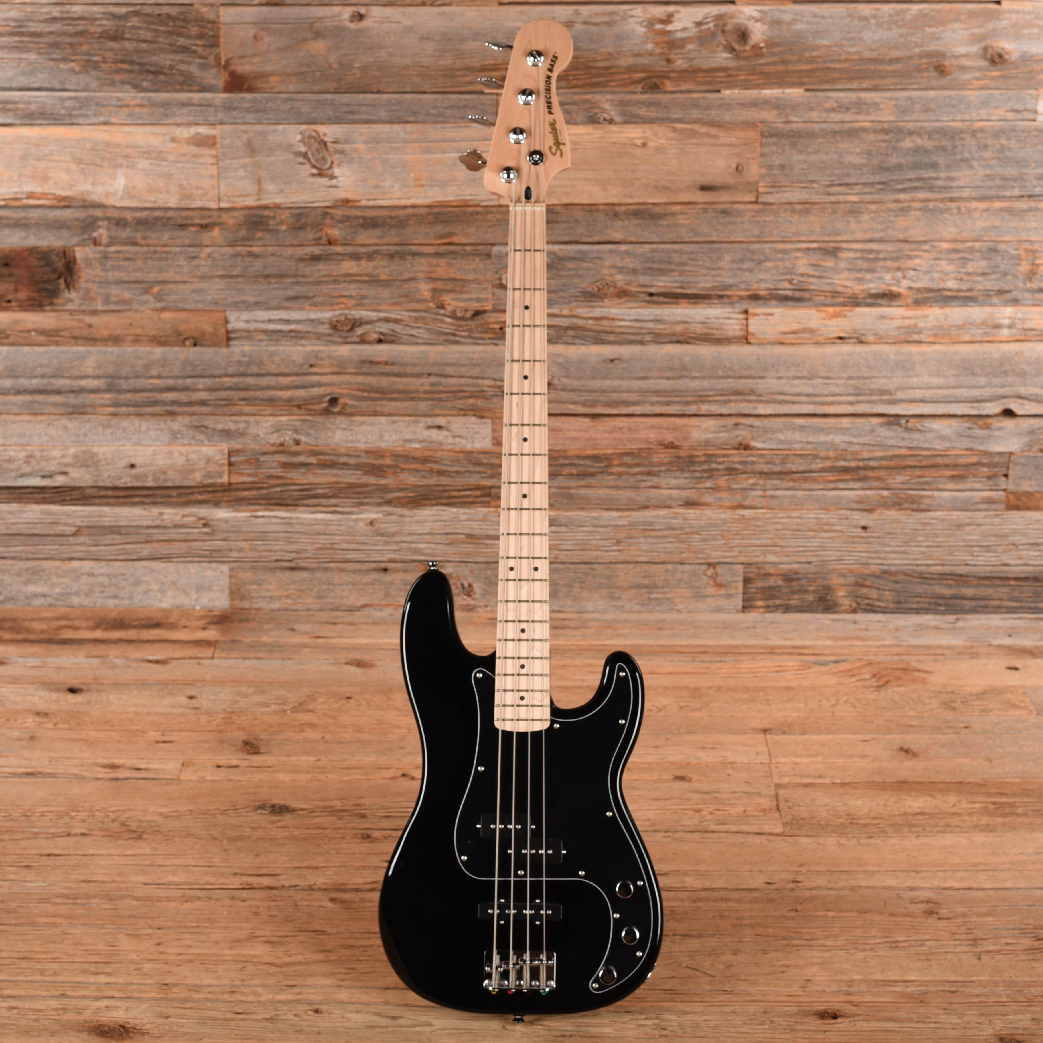 Squier Affinity Series Precision Bass PJ Black 2024 Bass Guitars