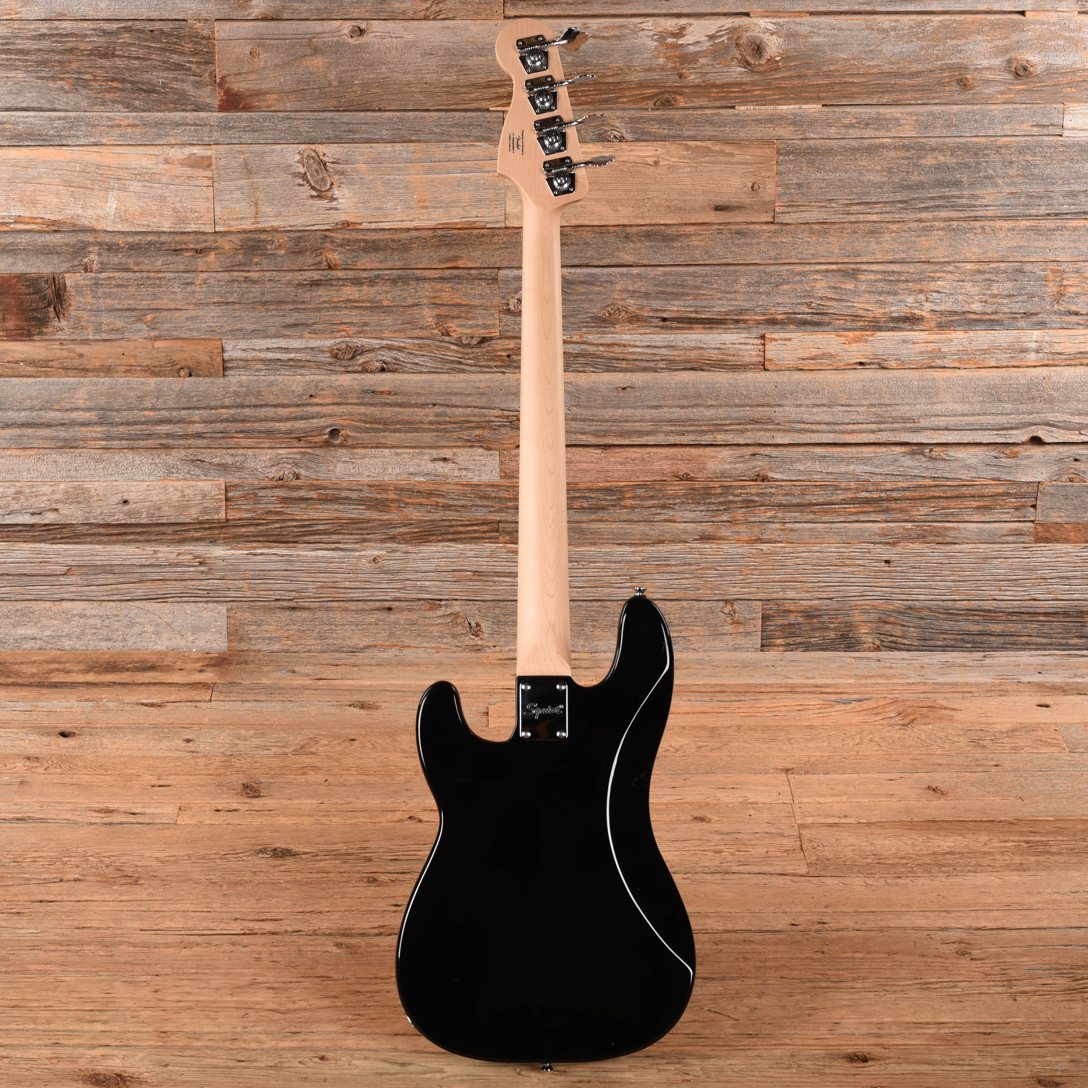 Squier Affinity Series Precision Bass PJ Black 2024 Bass Guitars