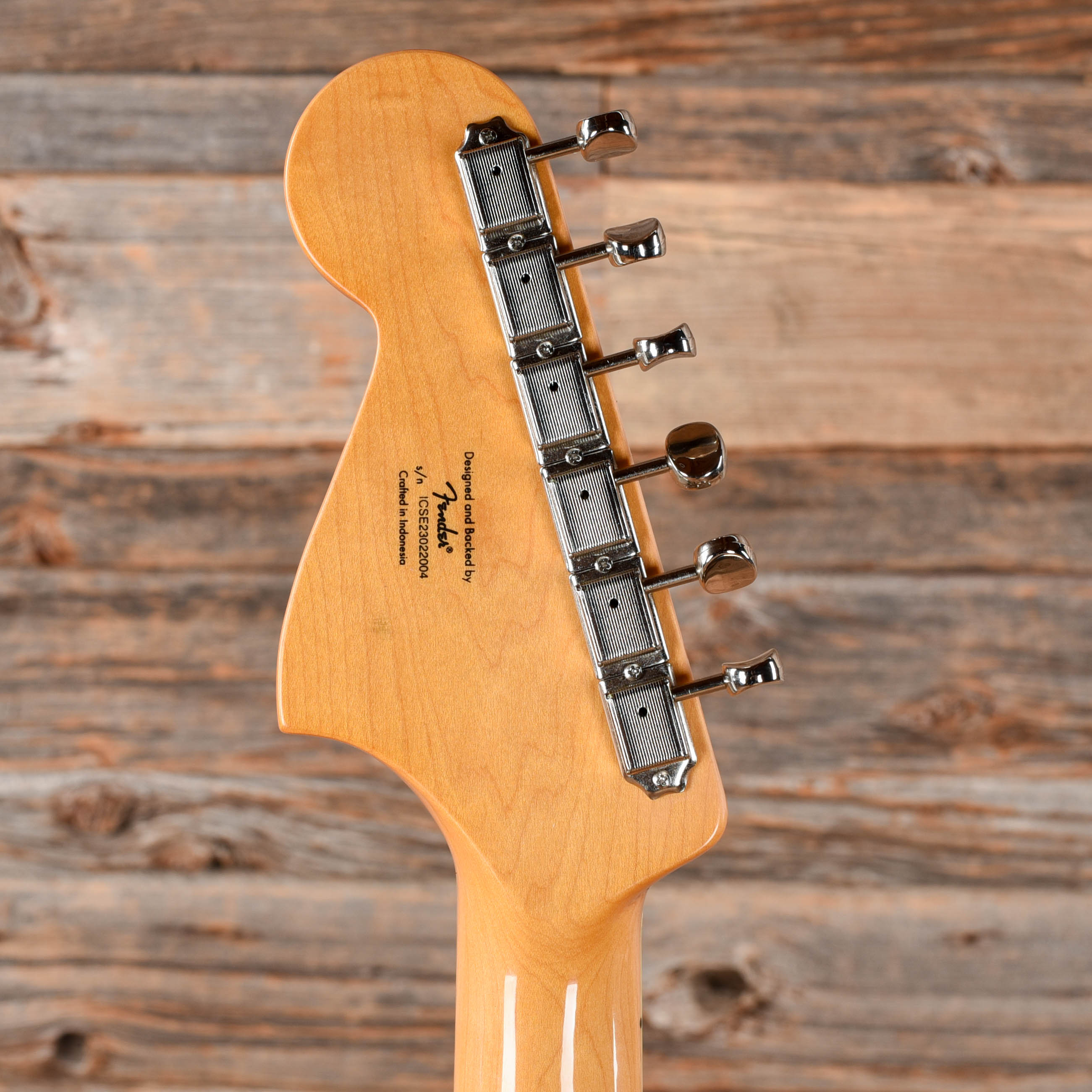 Squier Bass VI Black 2023 Bass Guitars