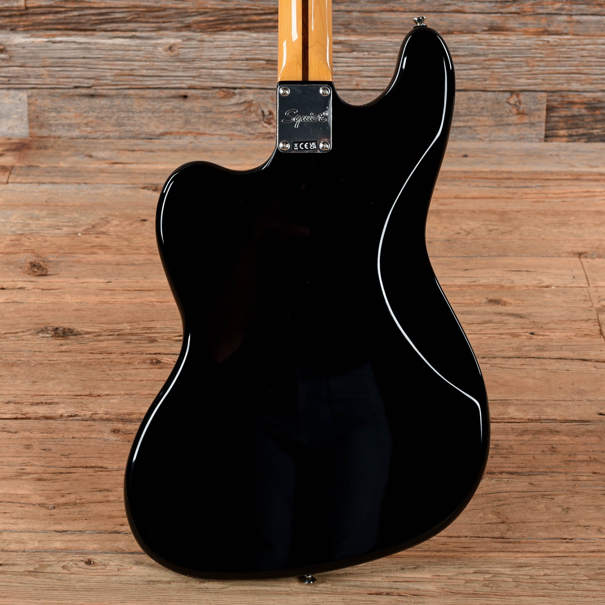 Squier Bass VI Black 2023 Bass Guitars