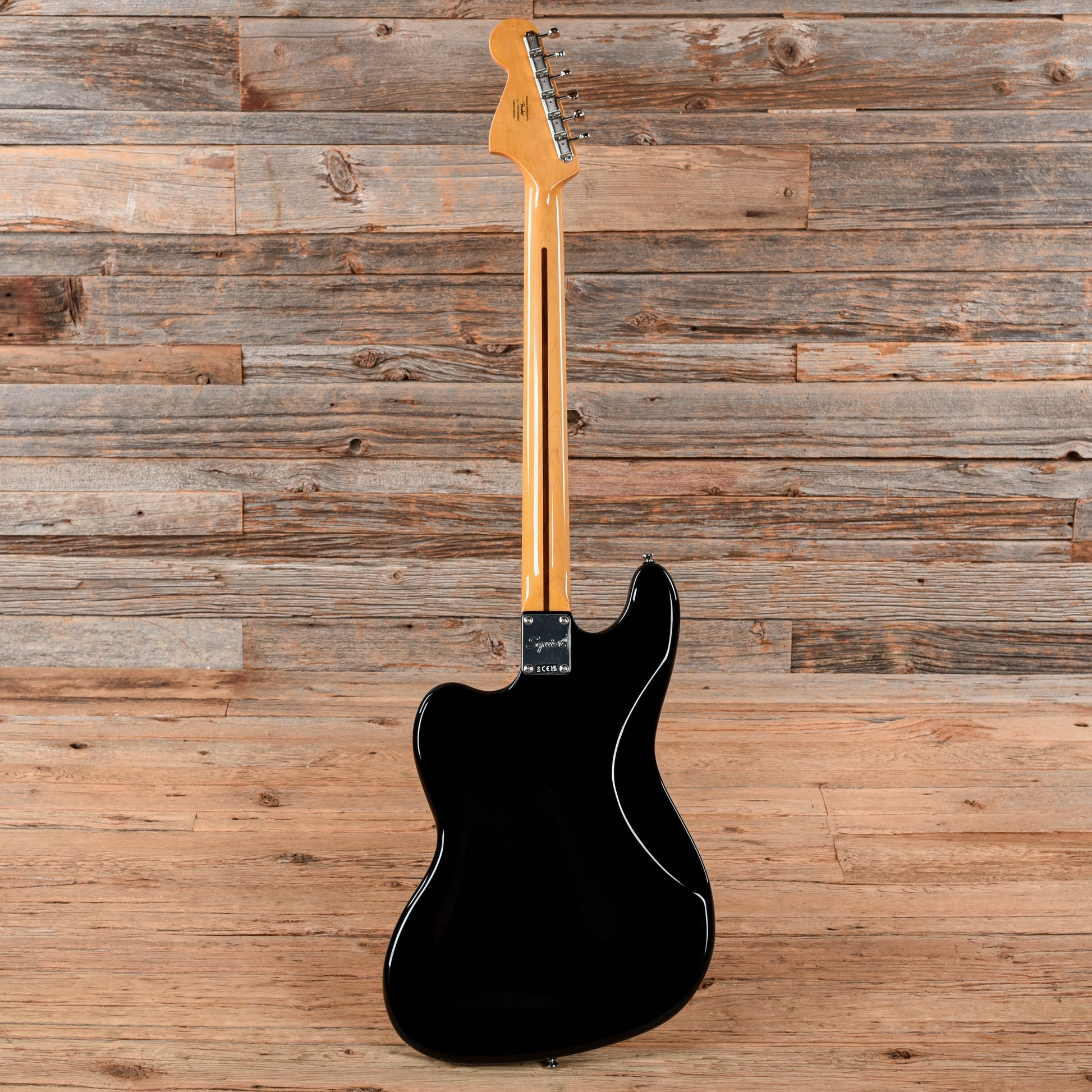 Squier Bass VI Black 2023 Bass Guitars