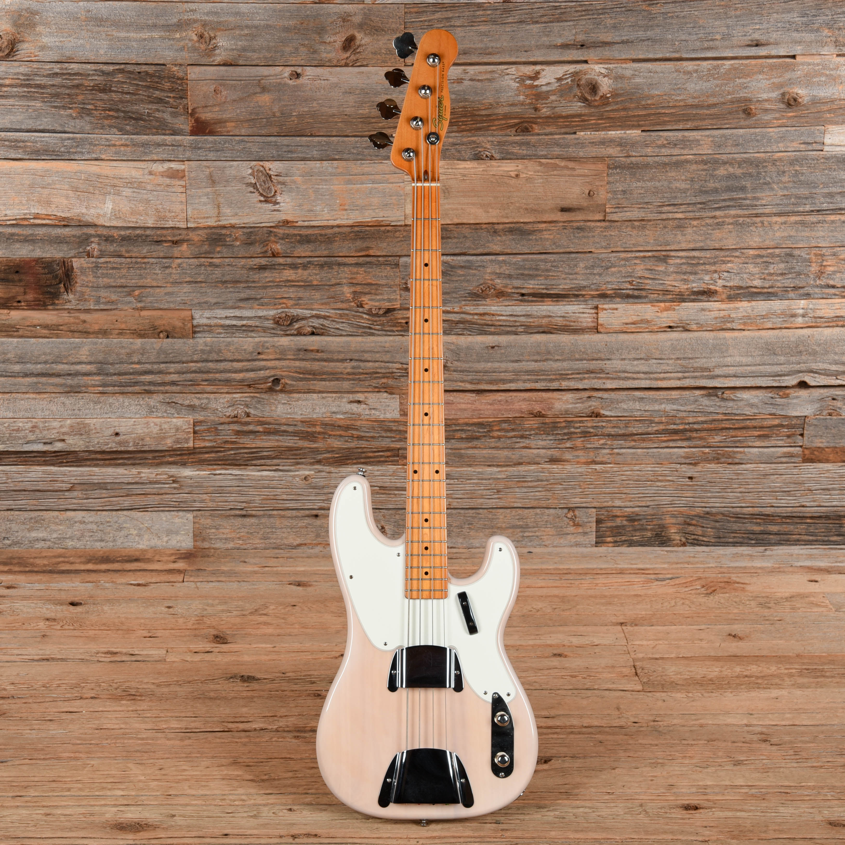 Squier Classic Vibe '50s Precision Bass 2020 White Blonde - Dave Amato of REO Speedwagon Bass Guitars
