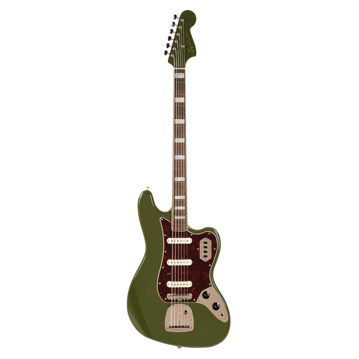 Squier Classic Vibe Bass VI Olive Bass Guitars