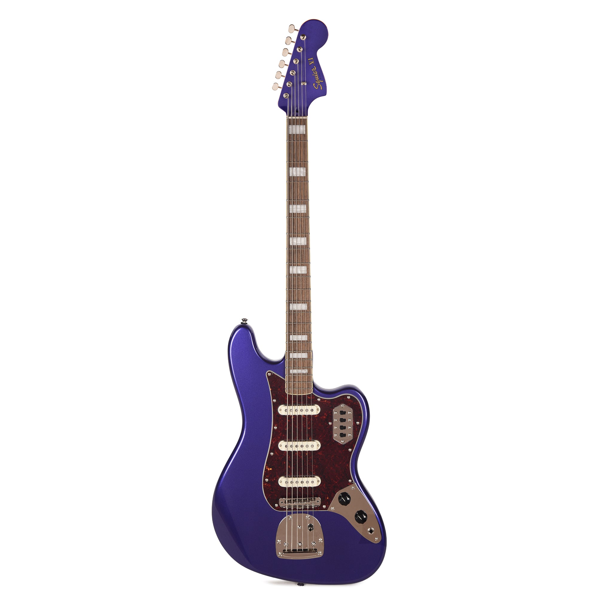 Squier Classic Vibe Bass VI Purple Metallic w/Matching Headcap