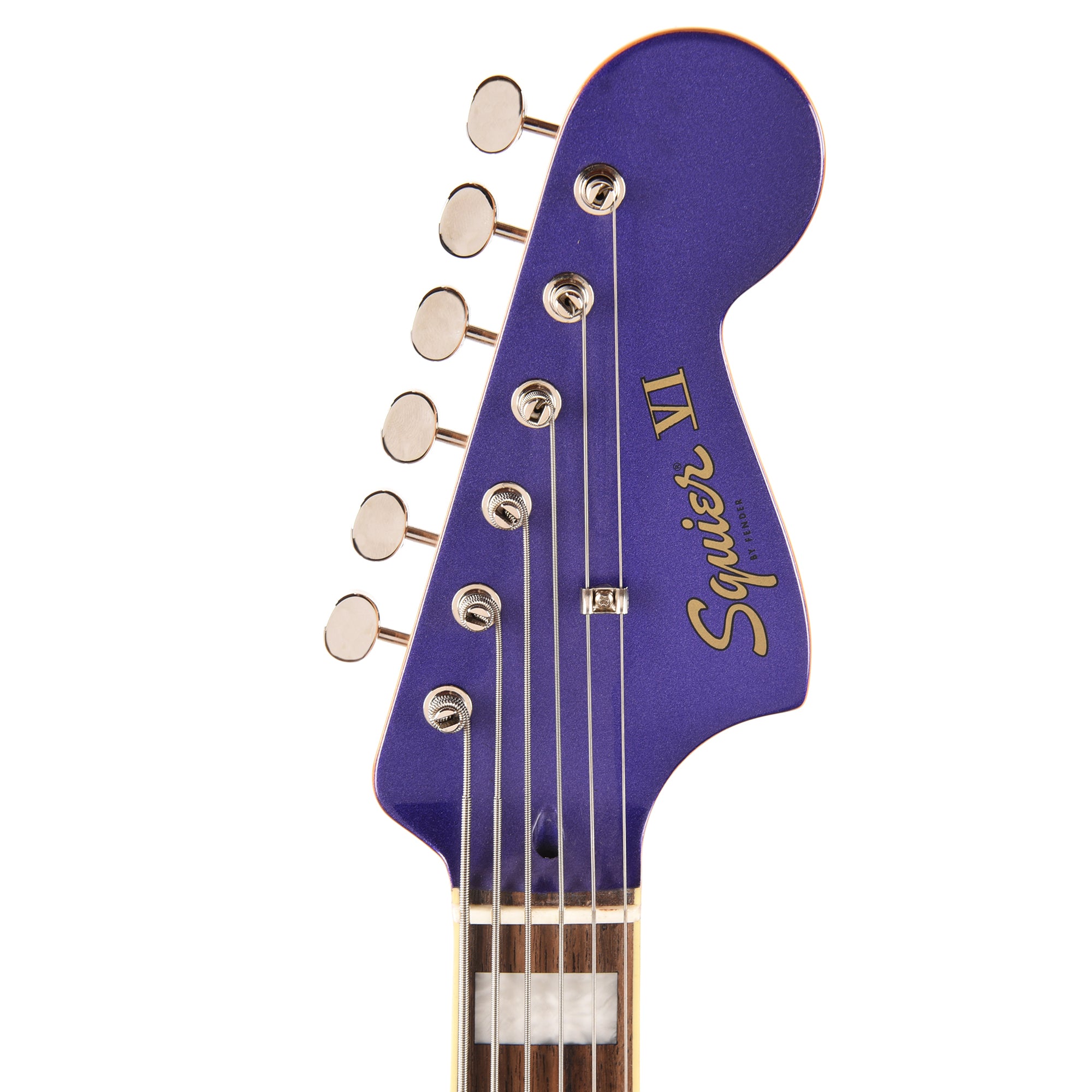 Squier Bass Ⅵ 美品 Squier Classic Vibe Bass VI Purple Metallic w/Matching Headcap