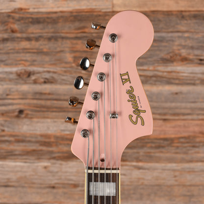 Squier Classic Vibe Bass VI Shell Pink 2021 Bass Guitars