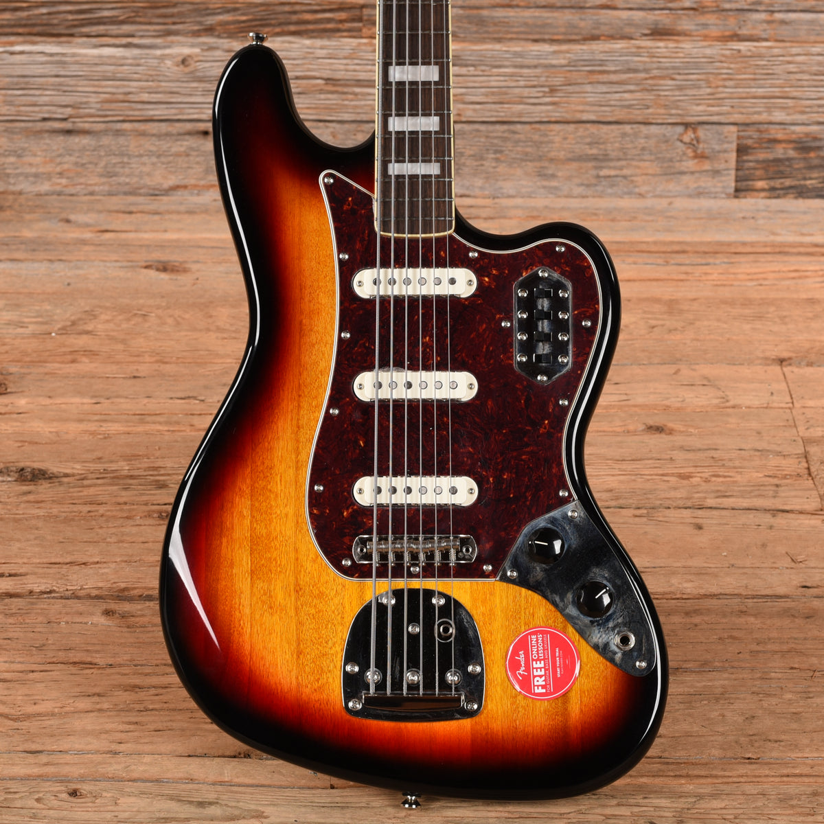 Squier Classic Vibe Bass VI Sunburst 2024 Bass Guitars