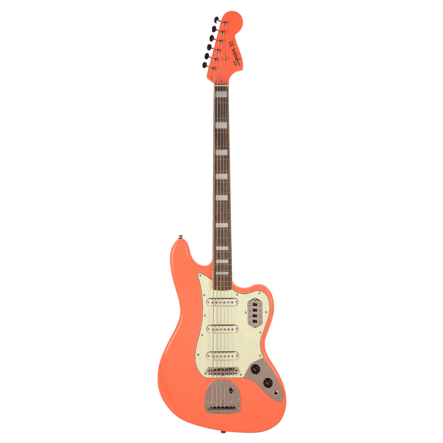 Squier Classic Vibe Bass VI Tahitian Coral Bass Guitars