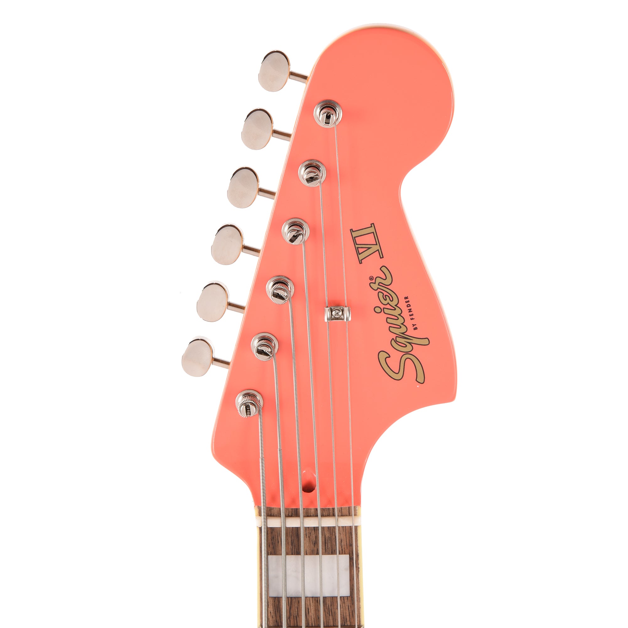 Squier Classic Vibe Bass VI Tahitian Coral Bass Guitars